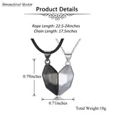 Couples Necklaces Magnetic Heart Pendant Necklace For Lover