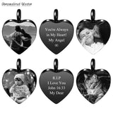 Heart Urn Ashes Pendant Necklace Memorial Jewelry Gift