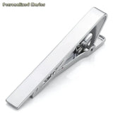 Personalized Engraved Stainless Steel Tie Clip for Men