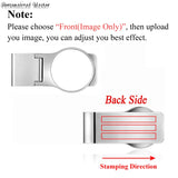 Personalized Engraved Picture Money Clip Gift for Him