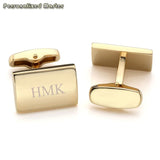 Personalized Master High Stainless Steel Cufflinks Tie Clip Bar Set
