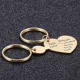 Matching Keychain Name Valentines Gift Boyfriend Keychains Couple Love