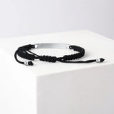 Personalized Medical Alert ID Bracelets Stainless Steel Couple Jewelry