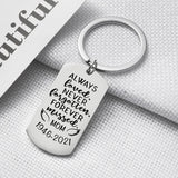Personalized Memorial Mom Gift Lifetime Photo Keychain