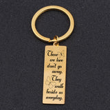 Personalized Memories Keychain - Those We Love Don't Go Away