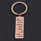 Personalized Memories Keychain - Those We Love Don't Go Away