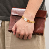 Men's Medical ID Bracelet - Diabetes Blood Thinne