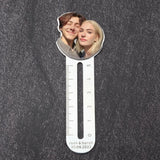 Custom Metal Bookmark with Photo - Student Stationery Ruler Page Marker
