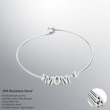 Mom Bracelet Stainless Steel Jewelry Gift for Her