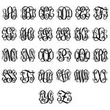 Personalized Monogram Name Earrings Initials Stud Earrings Stainless Steel