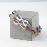 Personalized Mother Bracelet - Mom Jewelry - Infinity Bracelet