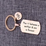 Mother's Gift Keychain - Love Between Mother and Son Forever