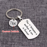 Mother's Gift Keychain - Love Between Mother and Son Forever