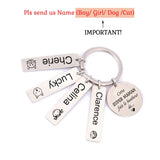 Personalized Mother's Gift Keyring Sets - Engrave Cette MAMAN