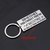 Personalized Motivation Keychain - Awesome Reminder Gift
