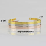 Personalized Music Scan Code Engraved Bangle Bracelet