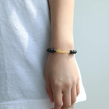Personalized Name Bead Bracelet Stainless Steel Jewelry Xmas Gift
