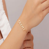 Personalized Name Bracelet Couple Stainless Steel Bracelets Baby Girl