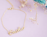 Personalized Name Bracelet,Custom Name Anklet