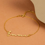 Personalized Name Bracelet, Stainless Steel for Women