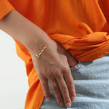 Personalized Name Bracelet, Stainless Steel for Women