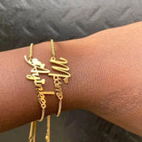 Customized Name Bracelet Stainless Steel