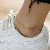 Personalized Name Bracelet for Women - Custom Heart Charm Jewelry