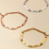 Personalized Crystal Name Bracelet for Women