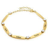 Personalized Crystal Name Bracelet for Women