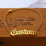 Personalized Name Bracelets for Women - Stainless Steel