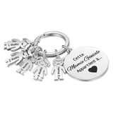 Personalized Granny Gift Keychain This Awesome Granny Belongs to...