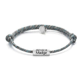 Magnetic Attracts Initials Date Couple Bracelet