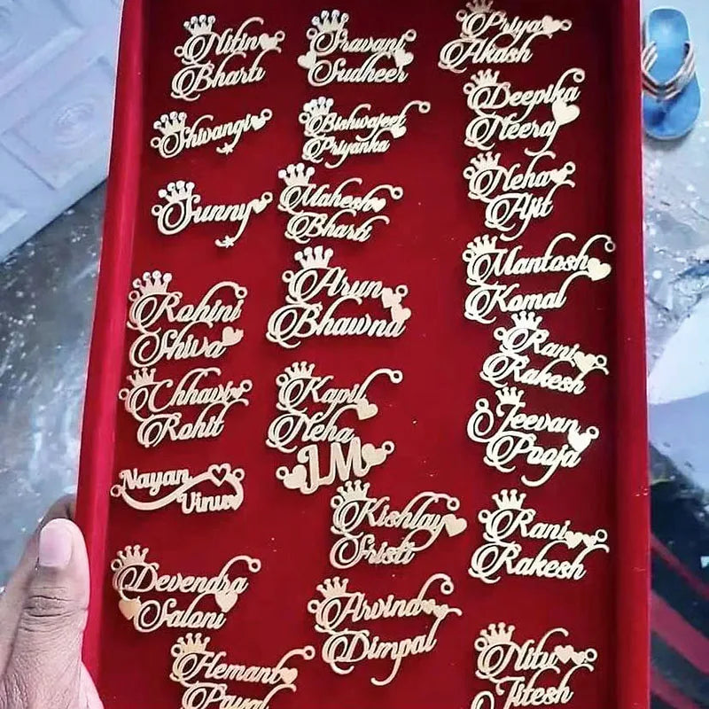 Customized Name Crown Necklace for Kovacs