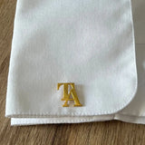 Personalized Initials Cufflinks-Custom Name Cufflinks