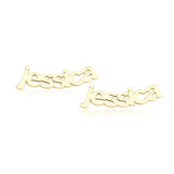 Custom Name Stud Earrings - Personalized Name Jewelry - Name Earrings