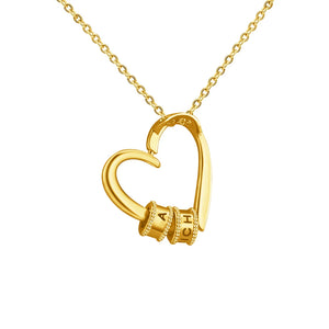 Personalized Heart Necklace Mother's Gift