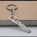 Custom Arabic Name Keychain Stainless Steel Letter Nameplated Keychains