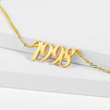 Custom Name Leg Anklet With Year Date Stainless Steel Initial Anklet