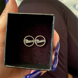 Customize Name Stainless Steel Stud Earrings for Women