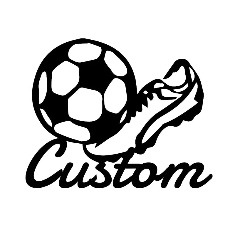 Custom Football Cuba Chain Necklace for Boys