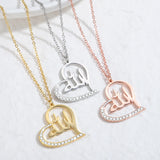 Personalized Arabic Name Necklace Stainless Steel Islam Gift Pendant