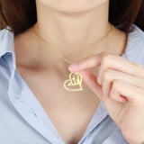 Personalized Arabic Name Necklace Stainless Steel Islam Gift Pendant
