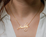 Personalized Name Necklace - Stainless Steel - Custom Gift for Women