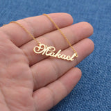 Personalized Name Necklace - Stainless Steel Pendant