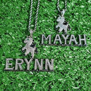 Personalized Name Necklace for Girls, Birthday Gift, Gold & Silver
