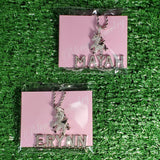 Personalized Name Necklace for Girls, Birthday Gift, Gold & Silver