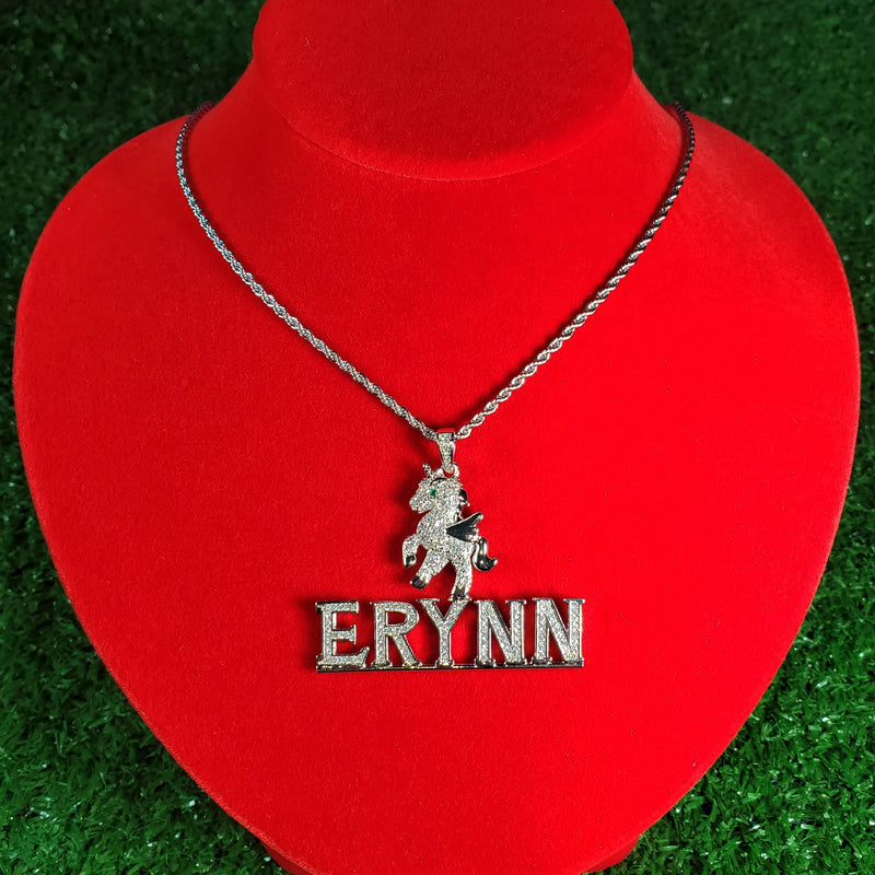 Personalized Name Necklace for Girls, Birthday Gift, Gold & Silver