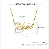 Personalized Name Necklace for Women Nameplate Jewelry