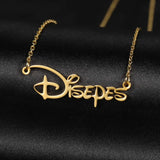 Customized Nameplate Necklace Stainless Steel Personalized Choker Jewelry