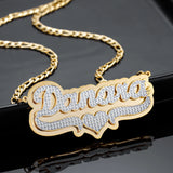 Personalized Name Necklace Stainless Steel 18K Plated Necklace